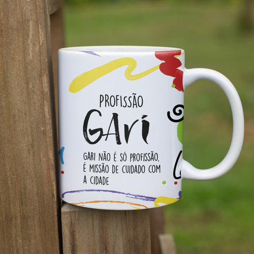 Caneca Profissões com Frase | Gari