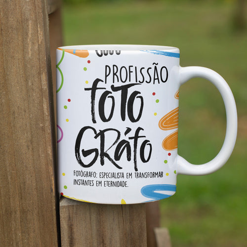 Caneca Profissões com Frase | Fotografo
