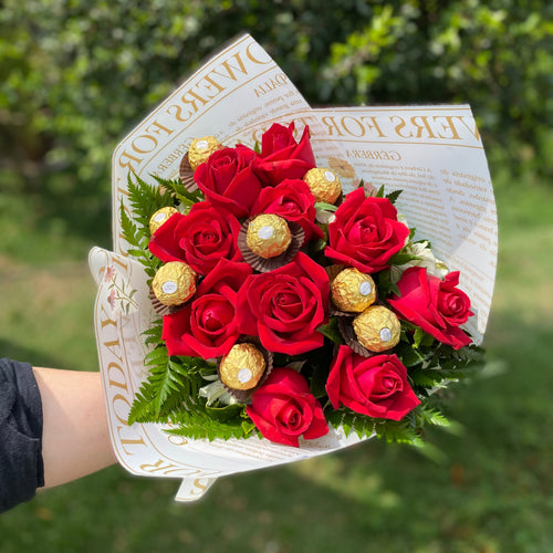 Doce Paixão - Rosas e Chocolates