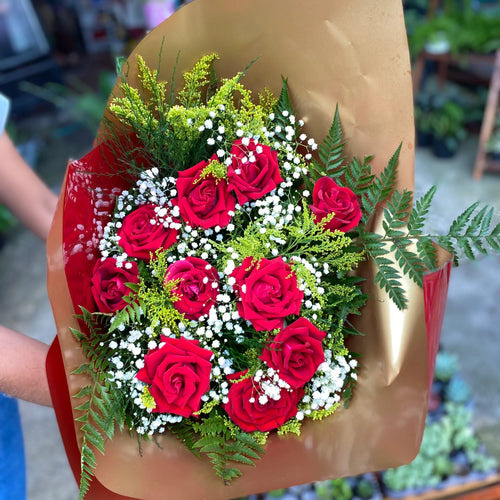 Buquê Amor em Dez Atos - 10 Rosas