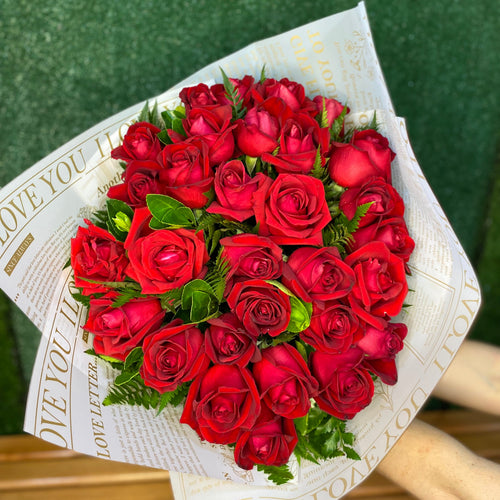 Buquê Clássico 30 Rosas