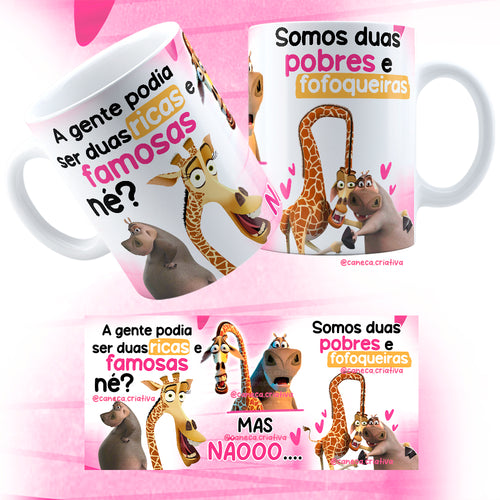 Caneca da Amizade | "Ricas e Famosas"