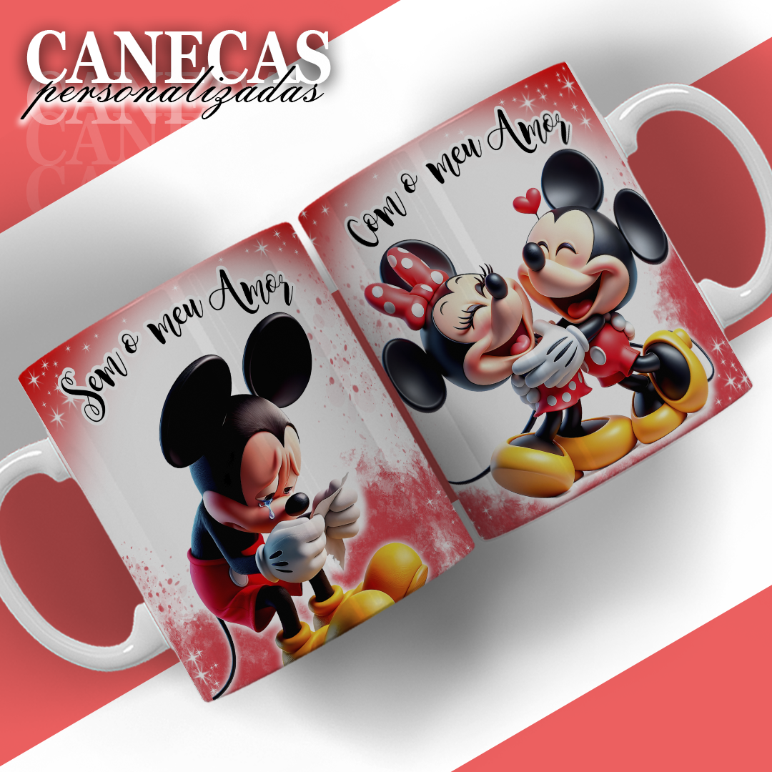 Caneca do Amor Personalizada | Frente e Verso