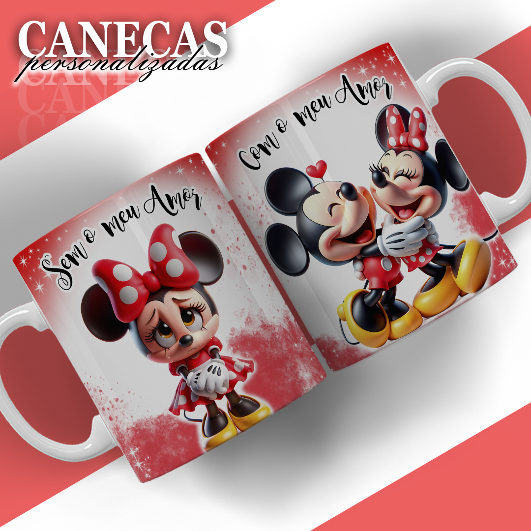 Caneca do Amor Personalizada | Frente e Verso