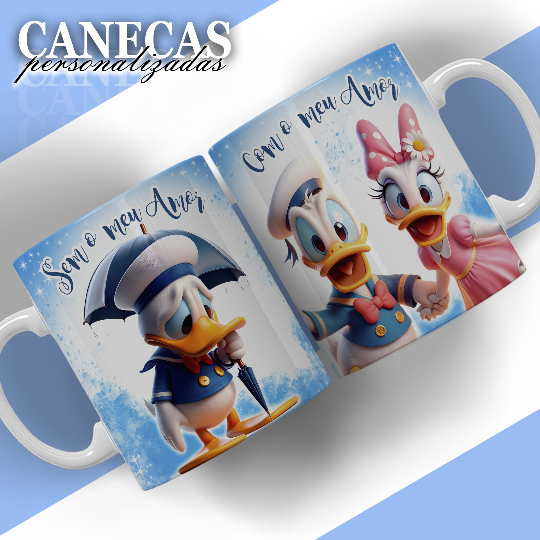 Caneca do Amor Personalizada | Frente e Verso