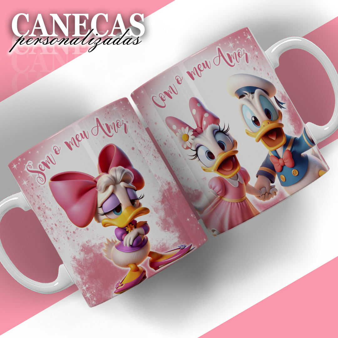 Caneca do Amor Personalizada | Frente e Verso