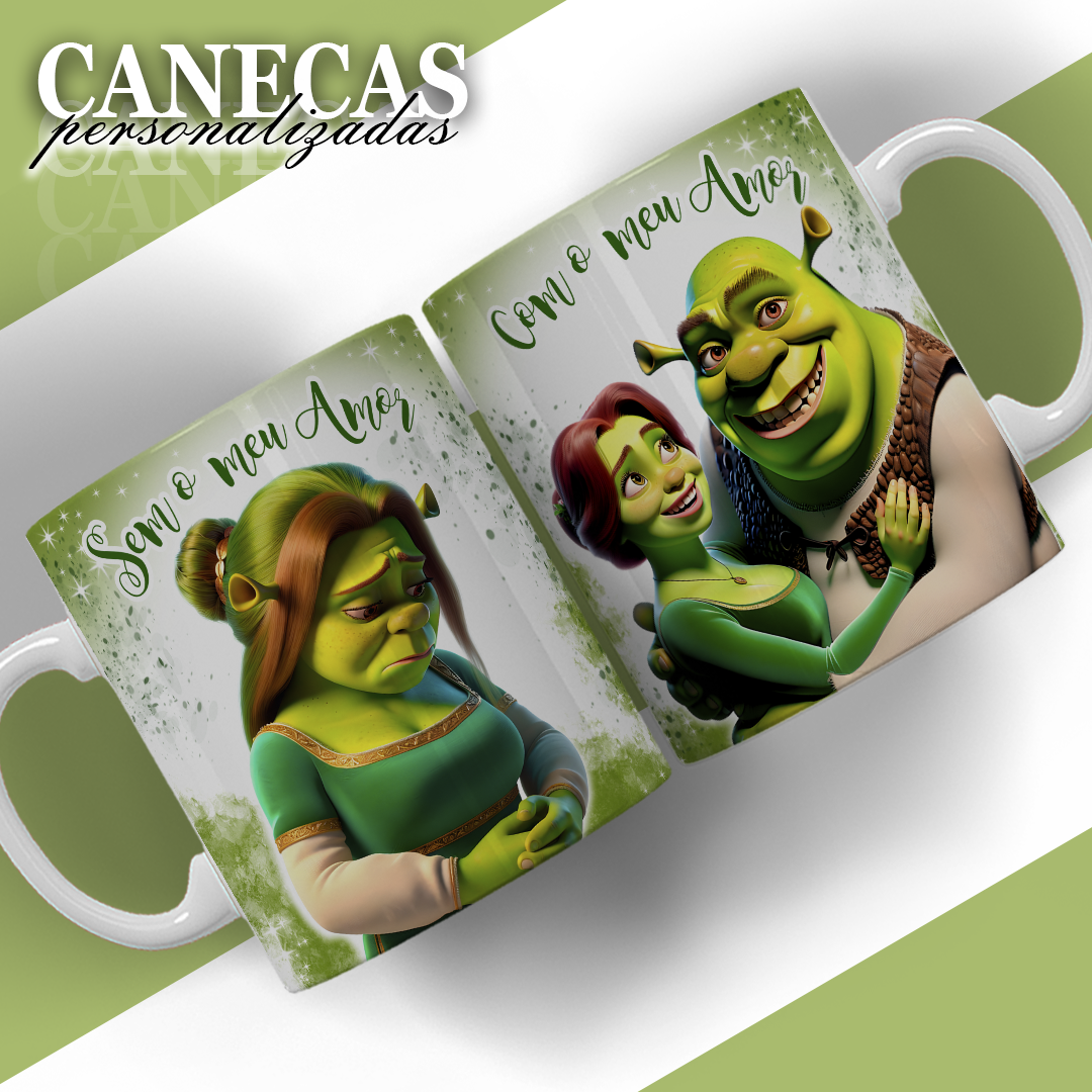 Caneca do Amor Personalizada | Frente e Verso