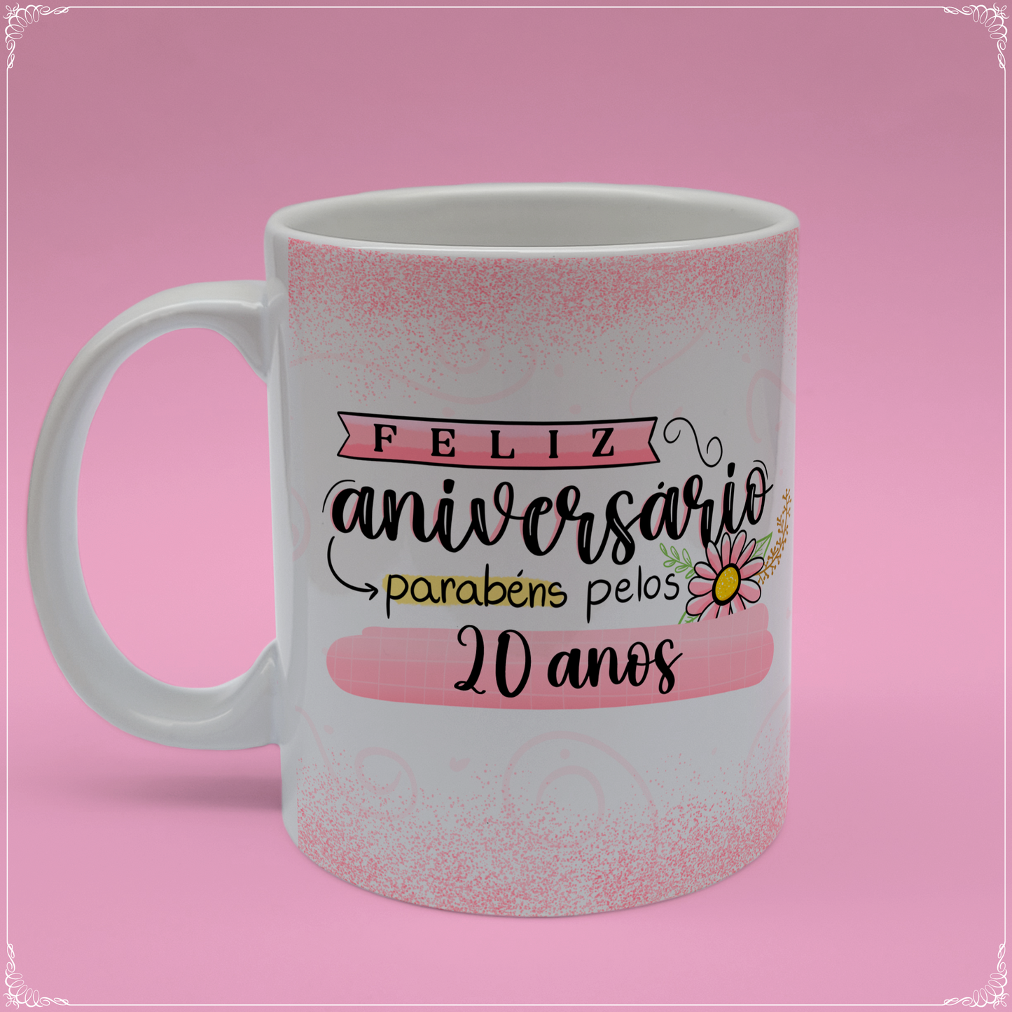 Canecas Personalizadas "Frases de aniversário"