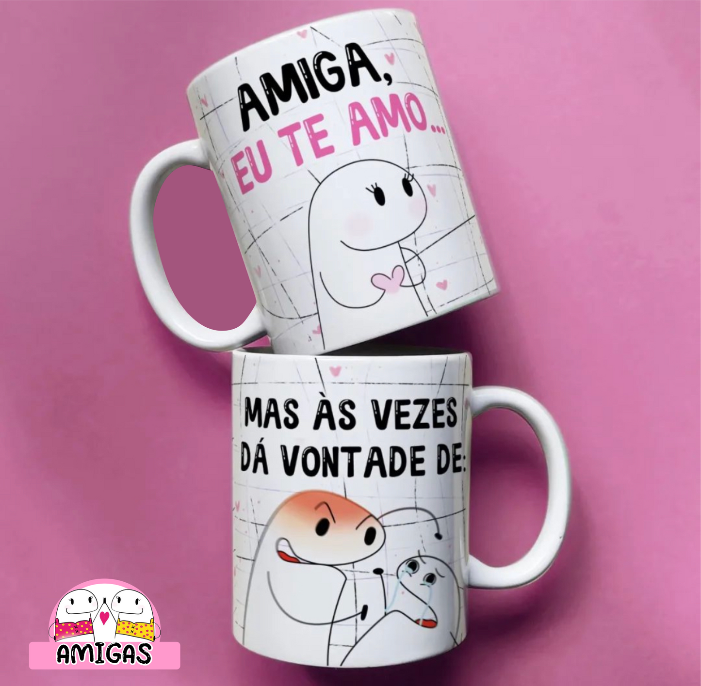Canecas da Amizade | Frases e Reações