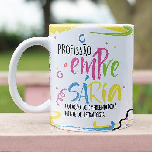 Caneca Profissões com Frase | Empresário