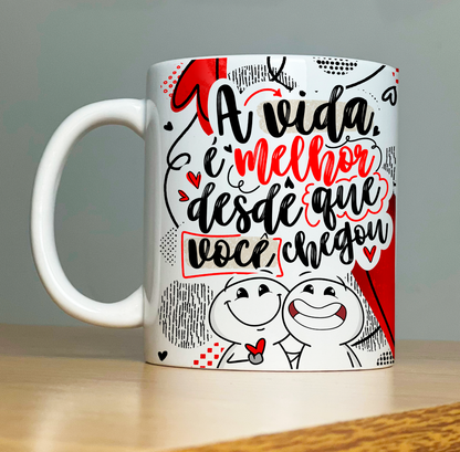 Canecas Personalizadas "Frases Românticas"