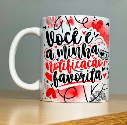 Canecas Personalizadas "Frases Românticas"