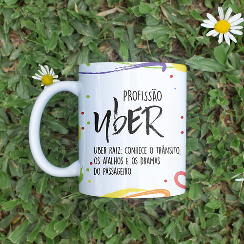 Caneca Profissões com Frase | Uber