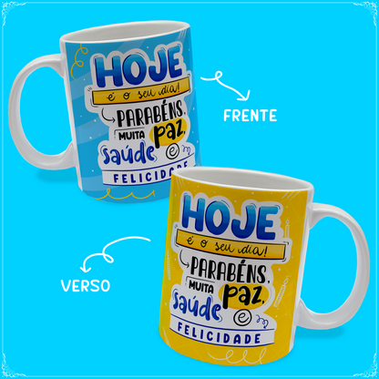 Canecas Personalizadas "Frases de aniversário"