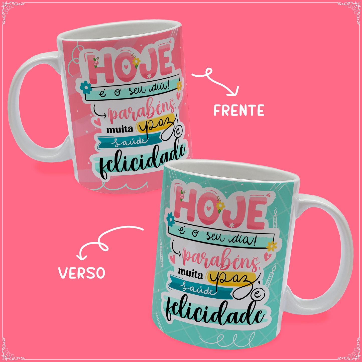 Canecas Personalizadas "Frases de aniversário"