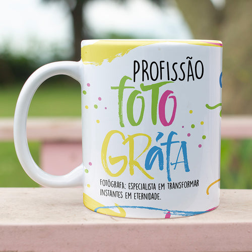 Caneca Profissões com Frase | Fotografo