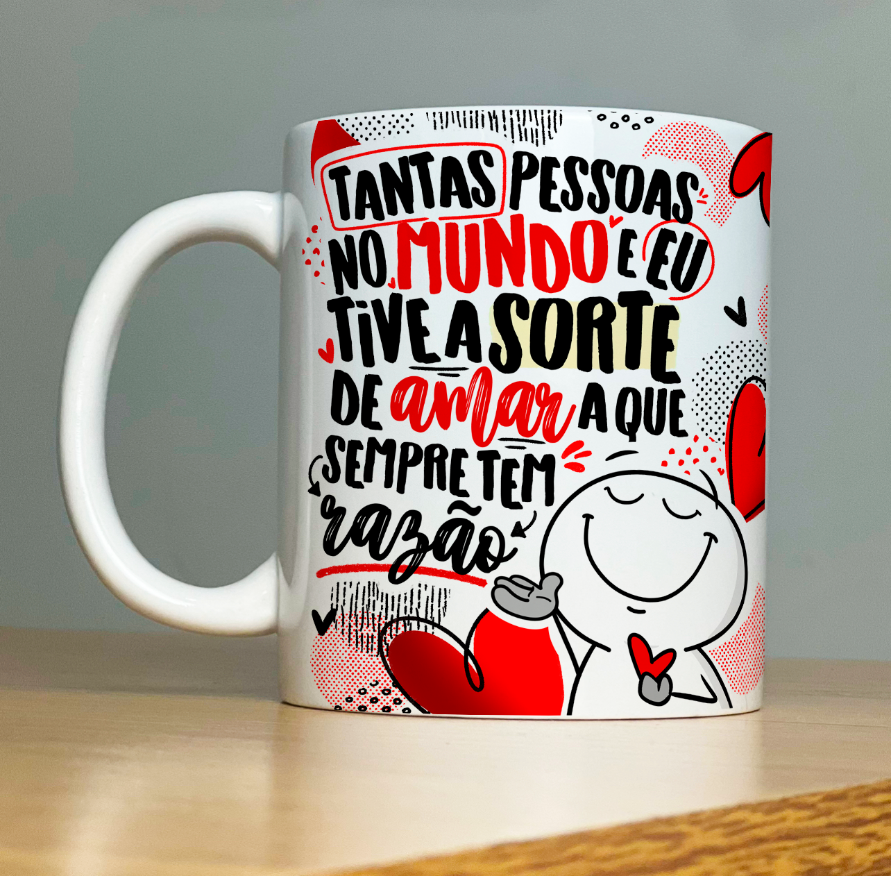 Canecas Personalizadas "Frases Românticas"