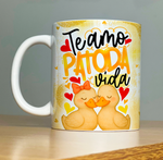 Te amo Patoda Vida | Casal Patinhos