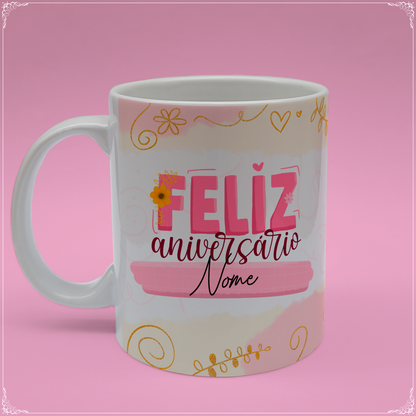 Canecas Personalizadas "Frases de aniversário"