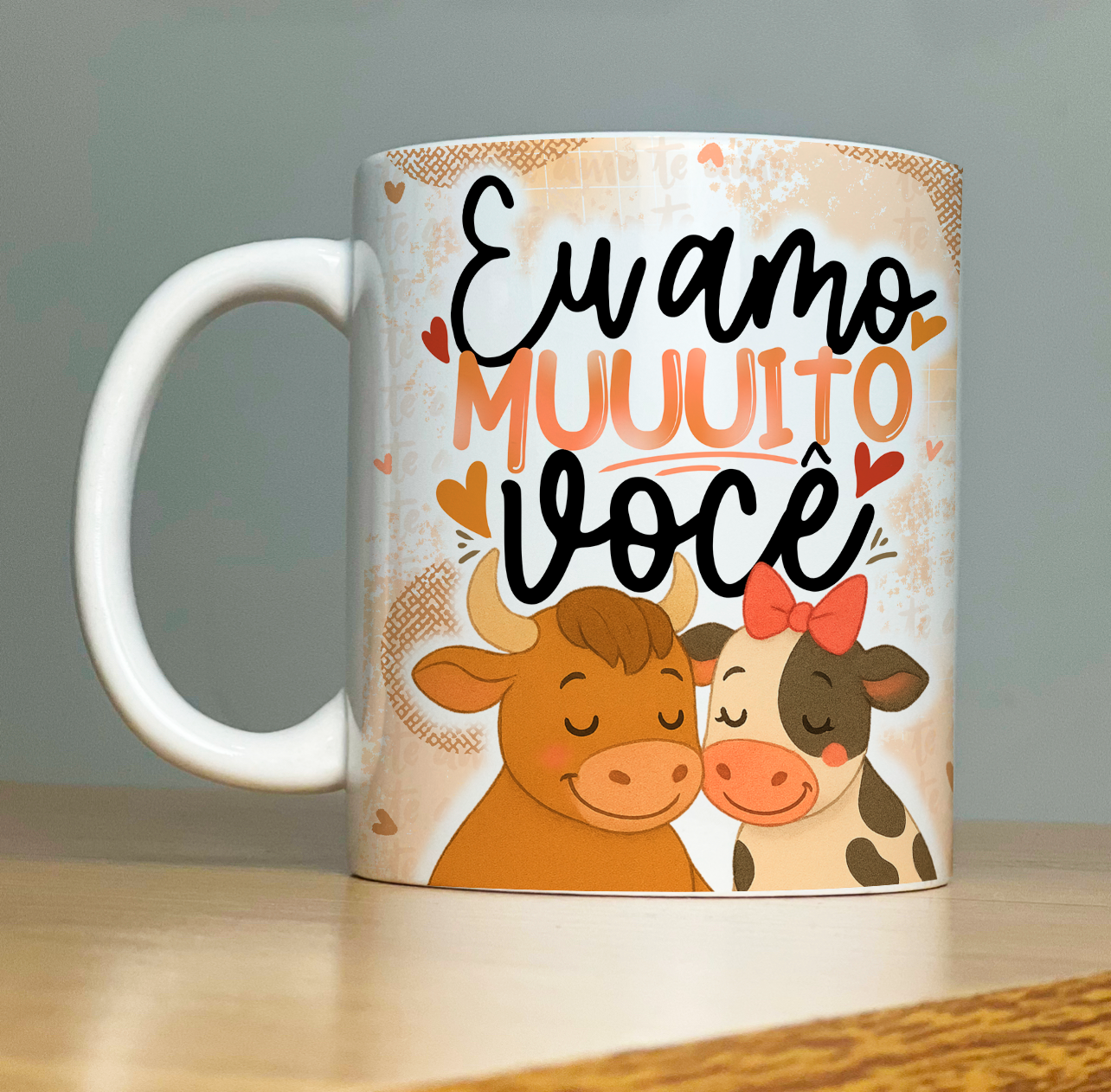 Canecas Românticas "Meu mascote"