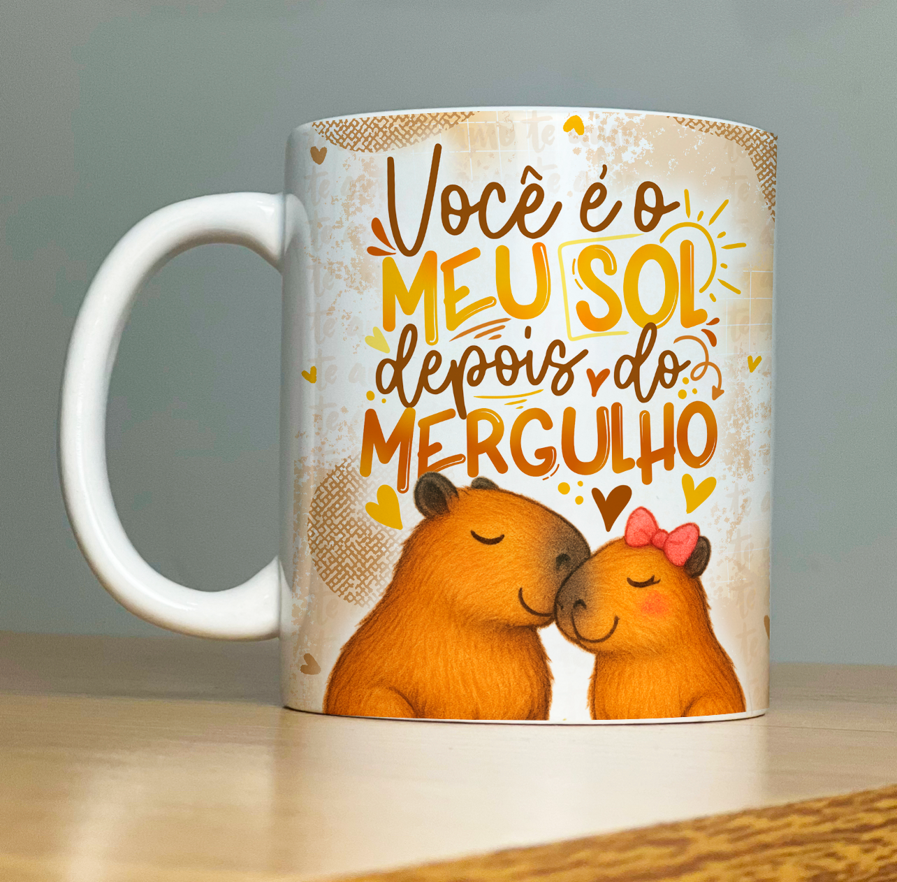 Canecas Românticas "Meu mascote"