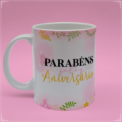 Canecas Personalizadas "Frases de aniversário"