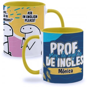Caneca Personalizada | Prof. Inglês