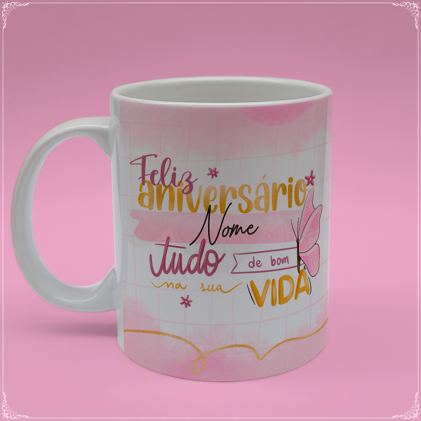 Canecas Personalizadas "Frases de aniversário"