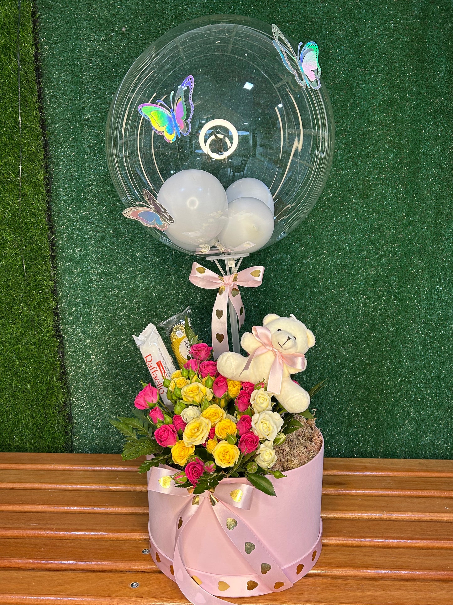 Cesta Jardim Floral
