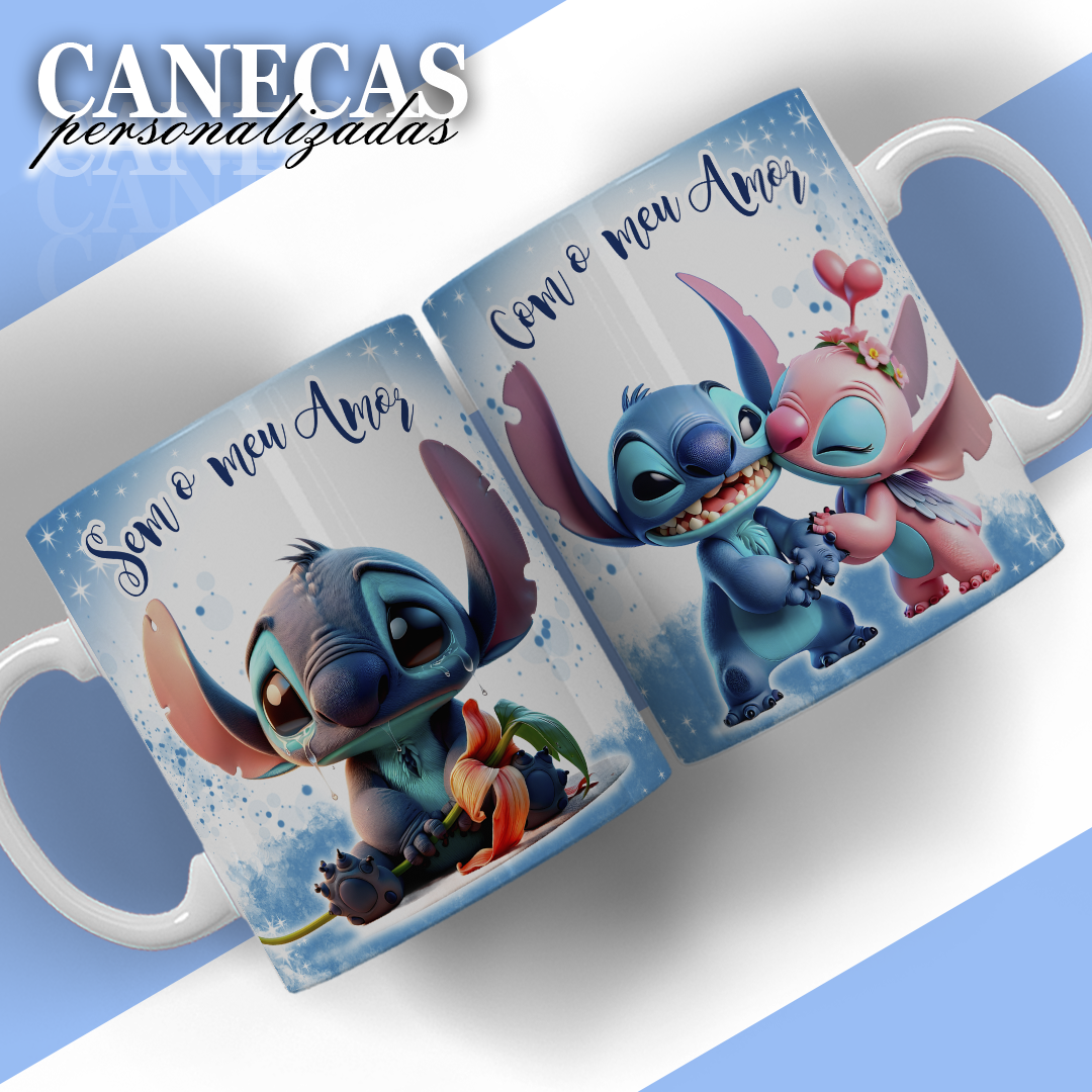 Caneca do Amor Personalizada | Frente e Verso